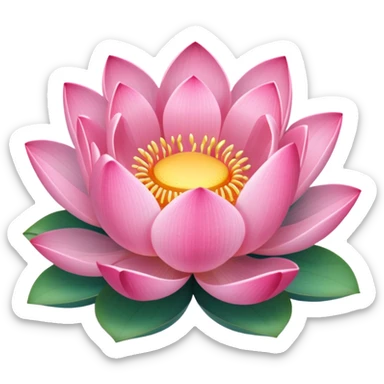 Lotus sticker