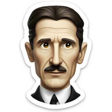 nikola tesla sticker
