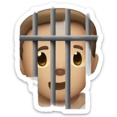 logo of youtube behind prison bars sticker