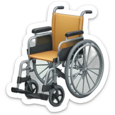 Handicap without wheelchair sticker