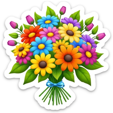 flowers sticker