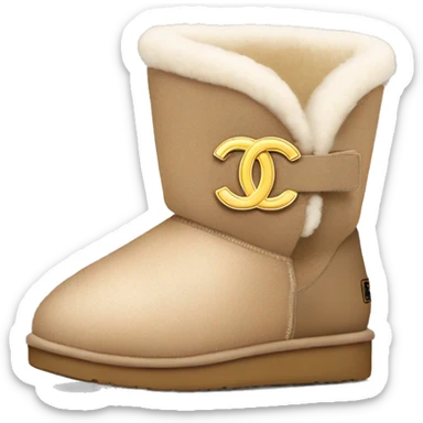 Chanel Ugg sticker