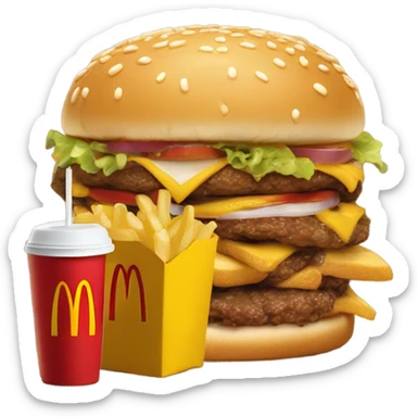 McDonald’s sticker