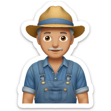 One farmer sticker