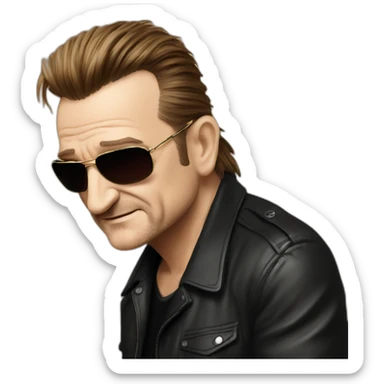 Bono u2 sticker