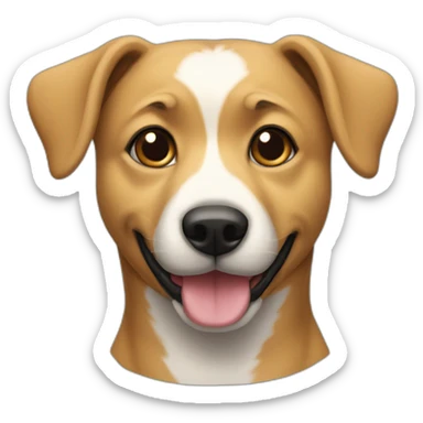 Chien qui poi sticker