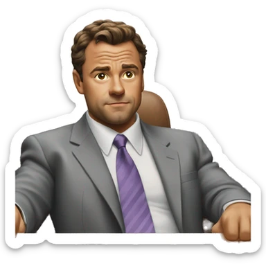 Wolf of Wall Street  sticker
