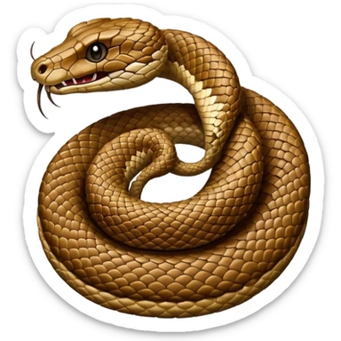 rattle snake sticker