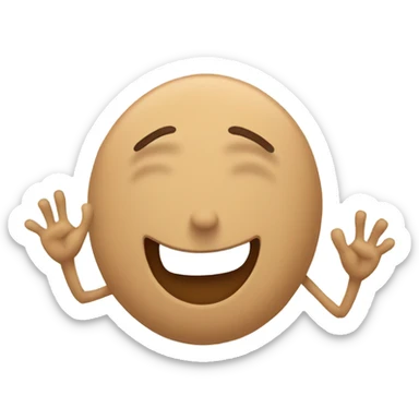 Lentils waving goodbye sticker