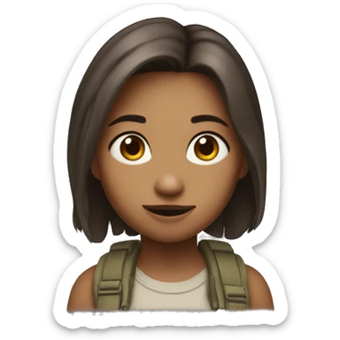 Ellie the last of usLittle bit dezoom sticker