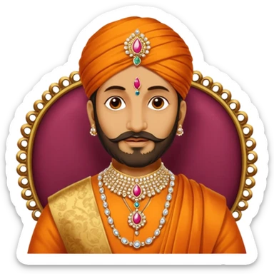 Chatrapati Shivaji Maharaj sticker