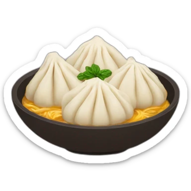 Georgian food Khinkali sticker
