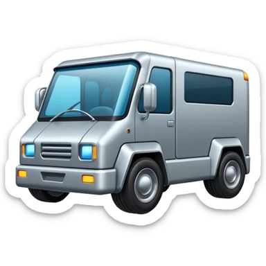 Un cyber truck sticker