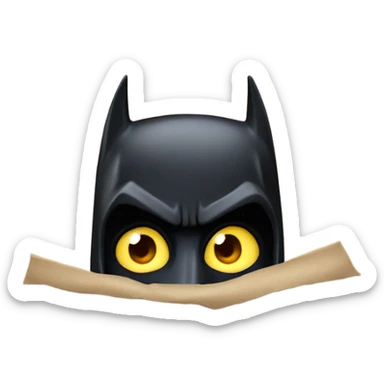 Batman spying  sticker