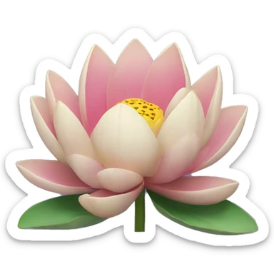 Lotusflower sticker