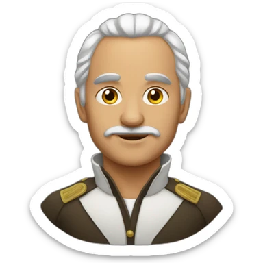 Georgian man emoji sticker