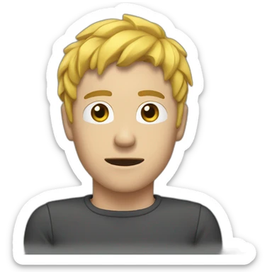 video player who breaks his screen sticker