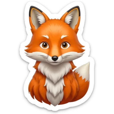 renard  sticker