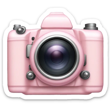 Light Pink camera  sticker