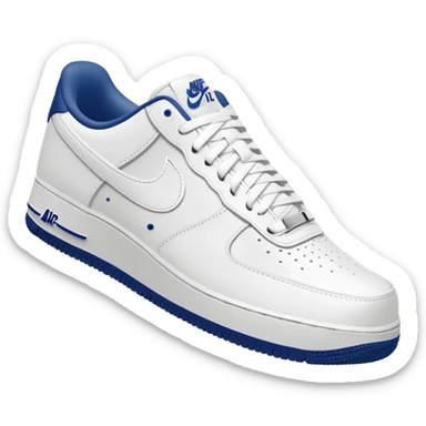 Nike air force 1 White shoes sticker