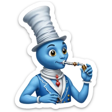 Absolem from Alice in wonderland sticker