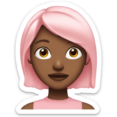 light pink tumblr sticker