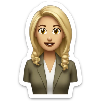 stacey Donaldson talking about foxtrot sticker