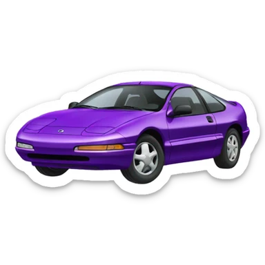 Purple 1993 ford probe gt sticker