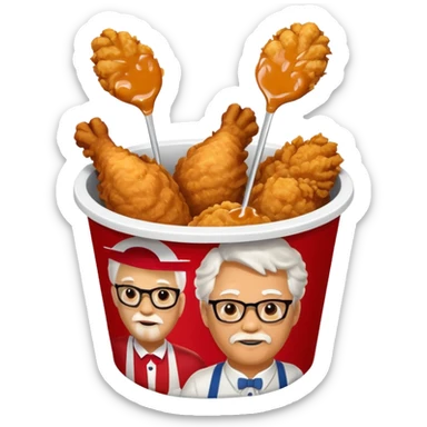kfc sticker