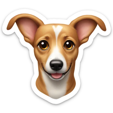 Dachshund corgi mix dog sticker