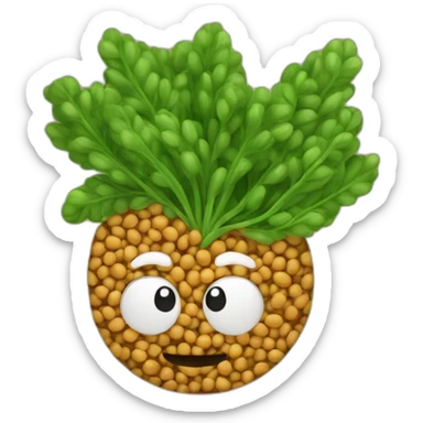 THREE LENTILS sticker