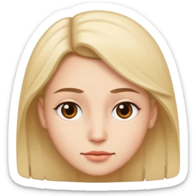 side eyes on left side  sticker