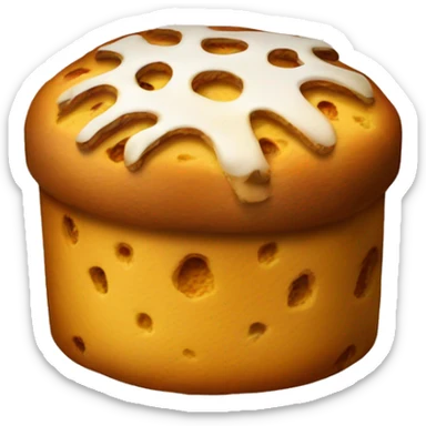 panettone natale sticker