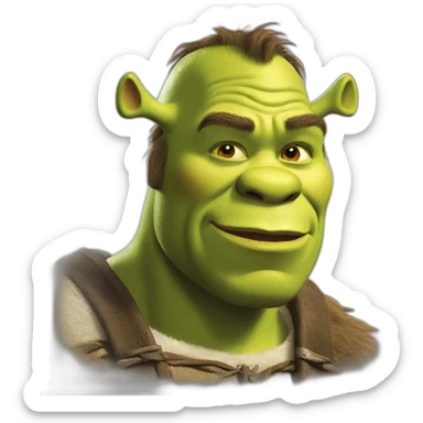 shrek omega sticker