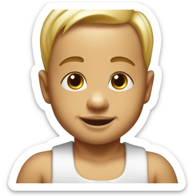 Johnson baby oil sticker