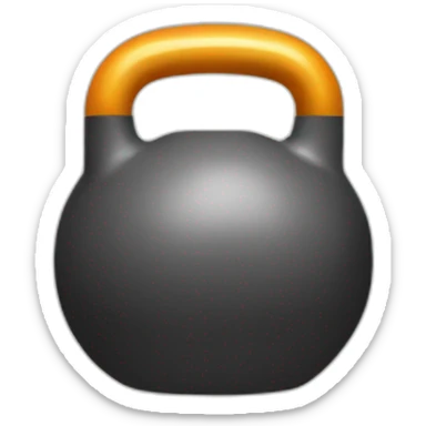 Kettlebell 2d sticker