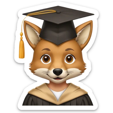 Coyote Teacher sticker