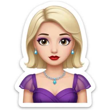 My buddy Frank dressed in drag sticker