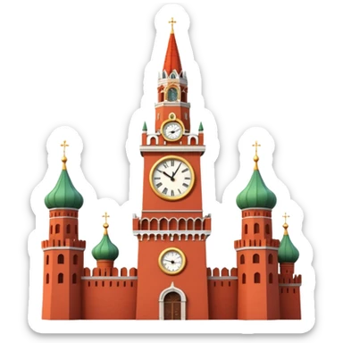 Tower Kremlin  sticker