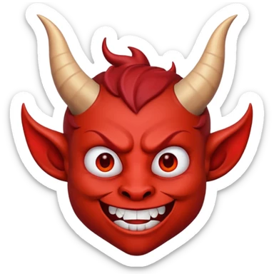 I need a devil living in sin emoji sticker