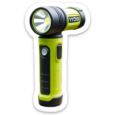 RYOBI P705 One+ - Linterna LED de iones de litio de 18 V, 130 lúmenes sticker