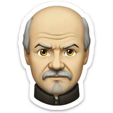 Vladimir Lenin, was a Russian revolutionary, politician and political theorist.  sticker