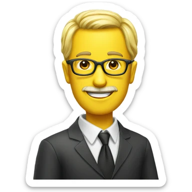 un prof banane sticker