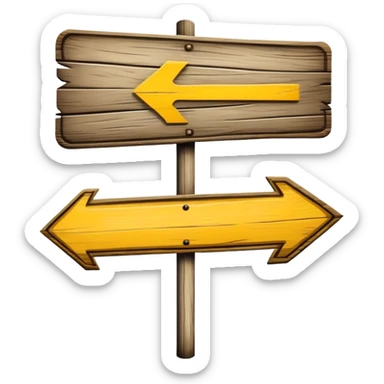 Camino de Santiago road sign with yellow arrow sticker