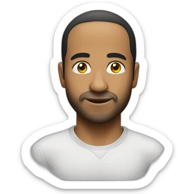 Marcelo vieira con coletad sticker