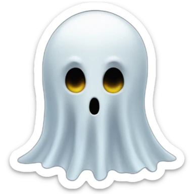 Phantom ghost who walks sticker