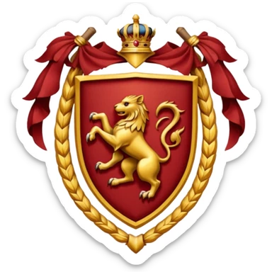 Gryffindor crest sticker