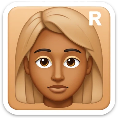 "Ranky" word with an abstract design sticker