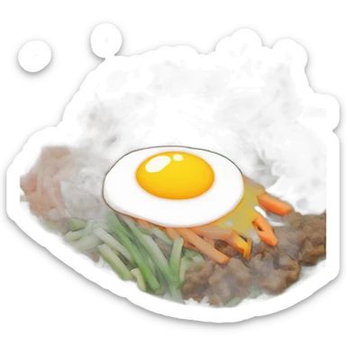 bibimbap sticker