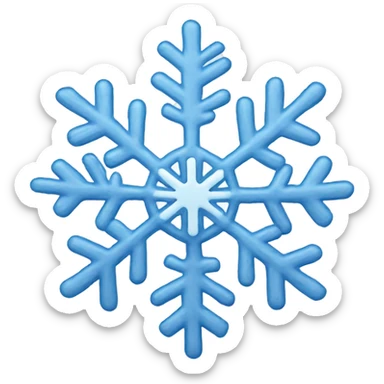 Snowflake  sticker